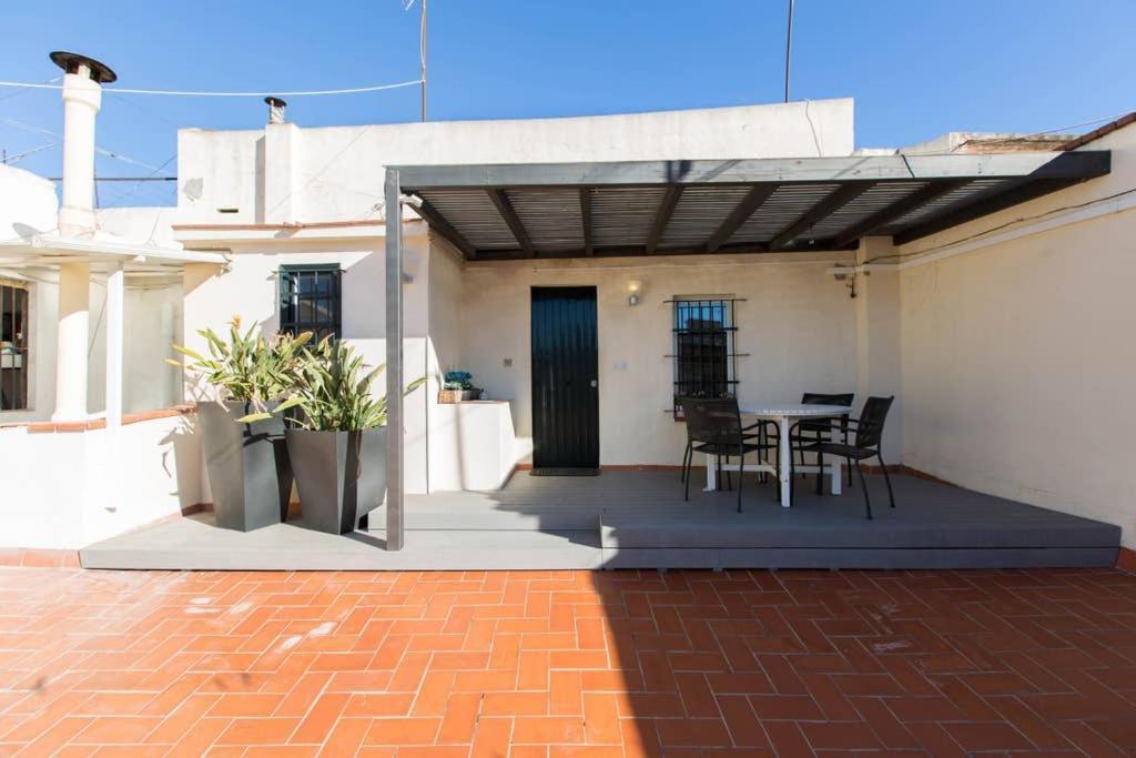 Lovely Apartment With A Terrace Barcelona Exterior foto